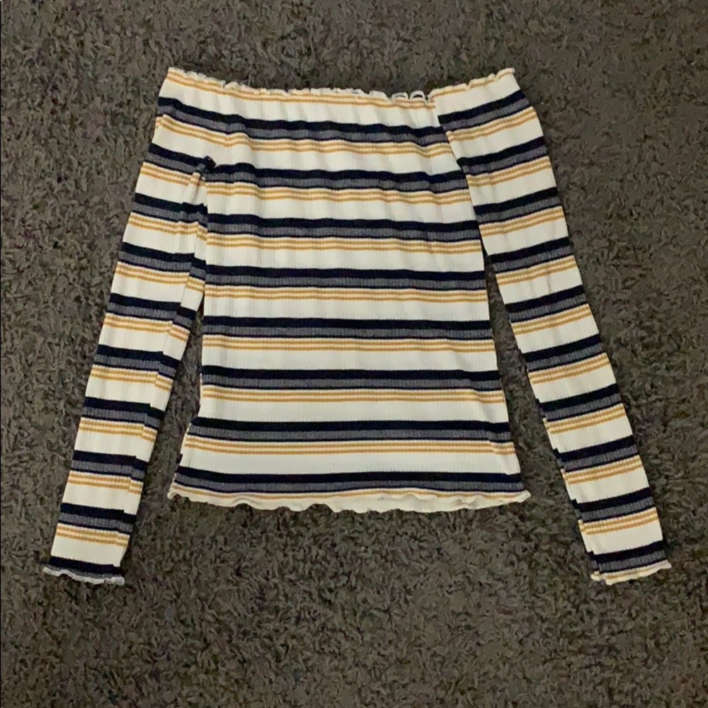 Off the shoulder Charlotte Russe XS crop top